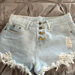 Jean shorts